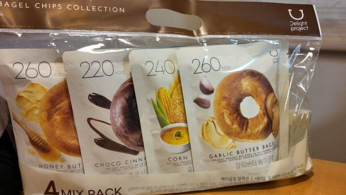 オリーブヤングのベーグルチップ